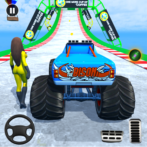 Flying Superhero Monster Truck