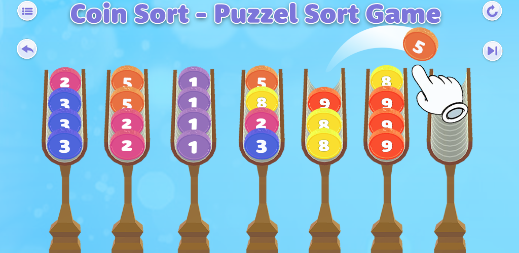 Coin Merge: Coin Sort Puzzle Games