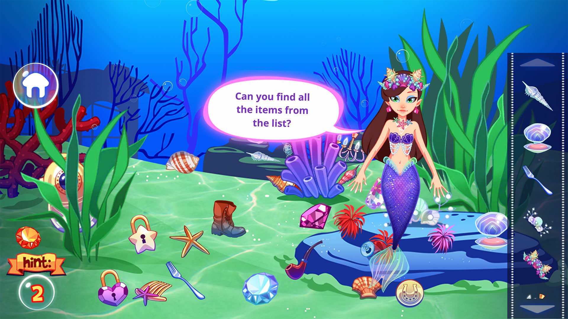 Mermaid Princes Makeover: Dress Up and Makeup Salon. Transform your Mermaid Doll