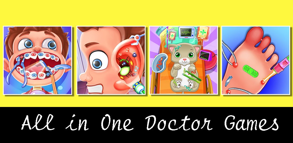 No Wifi Games: Offline Games. The Best Kids Games collection including Pet, Ear, Dental, Foot Doctor