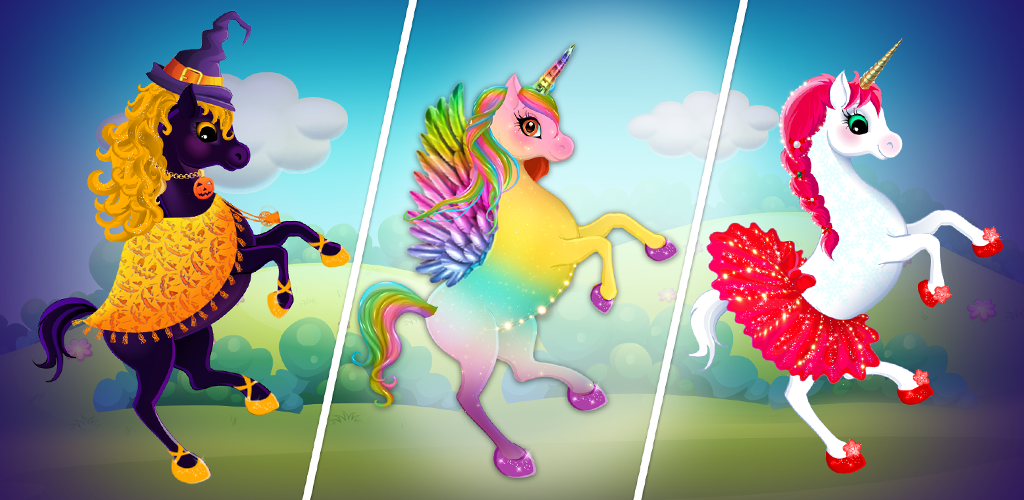 Unicorn Dress Up - Makeup Games - Girl Games 2023: Embark on a Unicorn Makeover Adventure