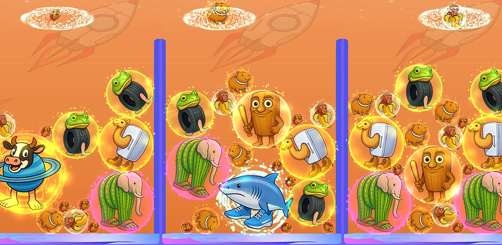 Brainrot Drop Puzzle: Merge Game