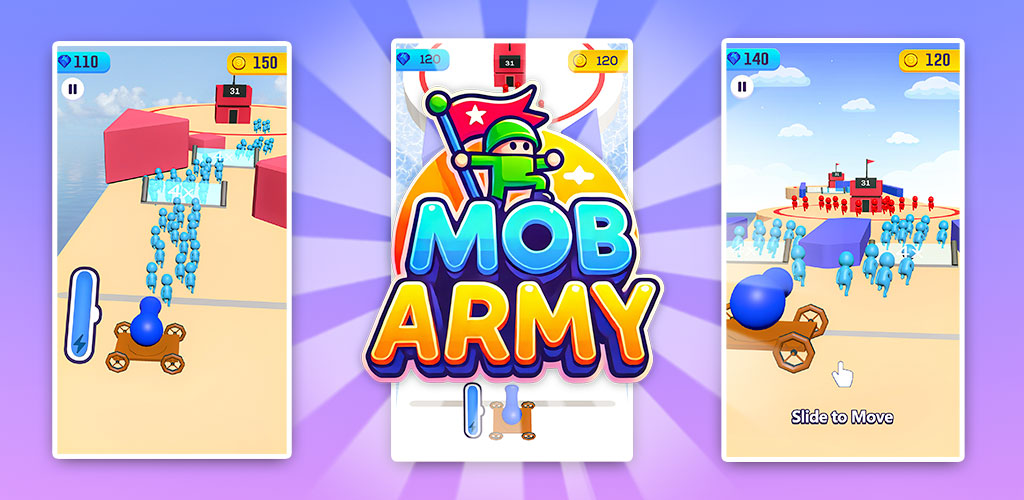Mob Army Control: Mob Rush Game