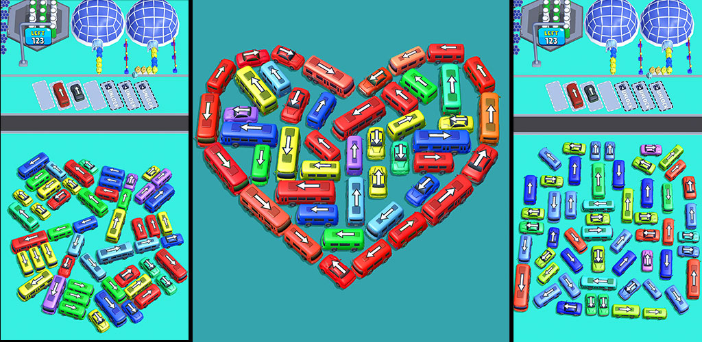 Bus Away: Bus Sorting Game. Escape the bus jam in Bus Escape Game. Solve tricky Bus Sort puzzles