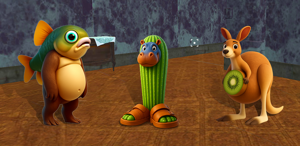 Scary Escape: Brainrot Game