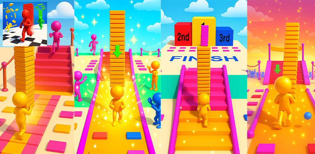 Bridge Rusher: Bridge Race Game