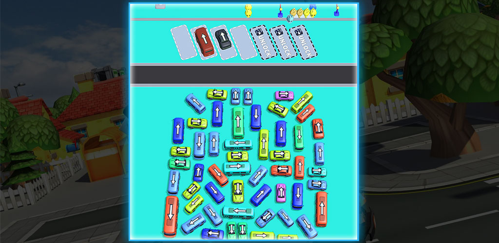 Bus Jam Mania: Car Parking Jam. A fun bus puzzle. Sort color buses, escape traffic jams