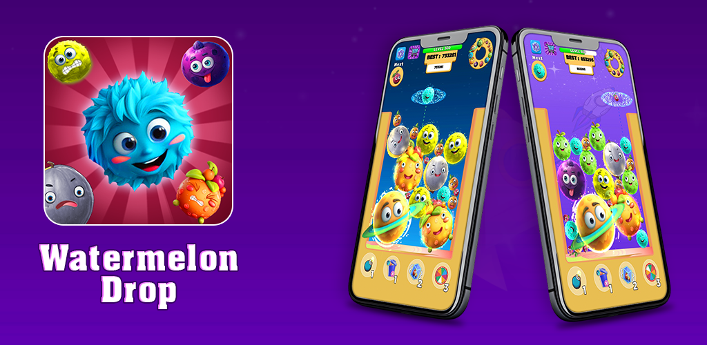 Watermelon Merge Puzzle: Fruit Drop Game. Enjoy sweet merge fun in this Watermelon Rainbow Merge