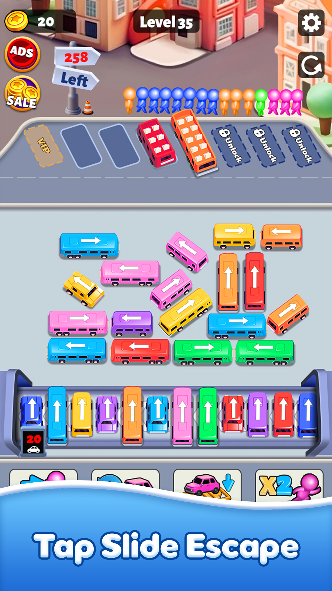 Bus Puzzle: Car Parking Jam screenshot 4